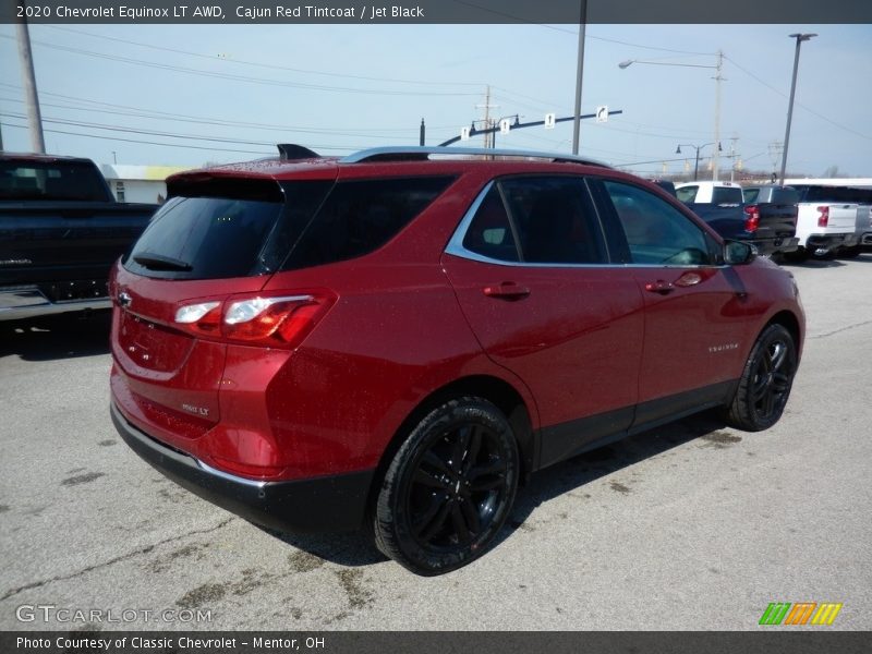 Cajun Red Tintcoat / Jet Black 2020 Chevrolet Equinox LT AWD