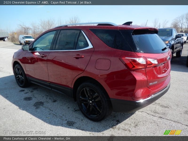 Cajun Red Tintcoat / Jet Black 2020 Chevrolet Equinox LT AWD