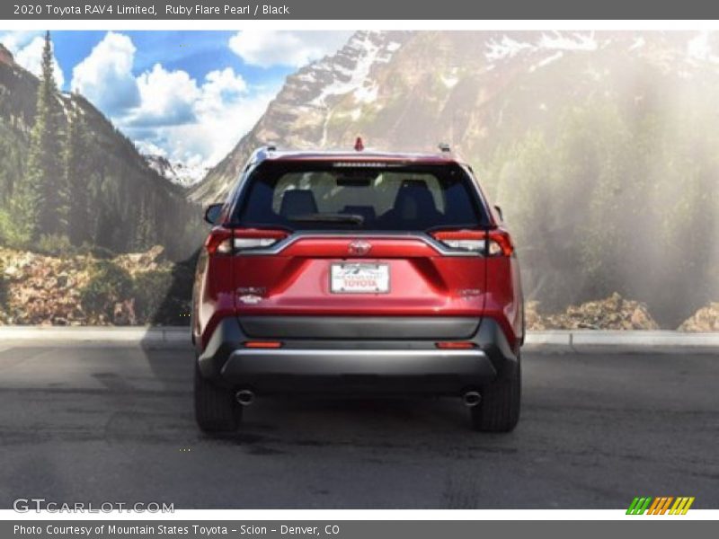 Ruby Flare Pearl / Black 2020 Toyota RAV4 Limited