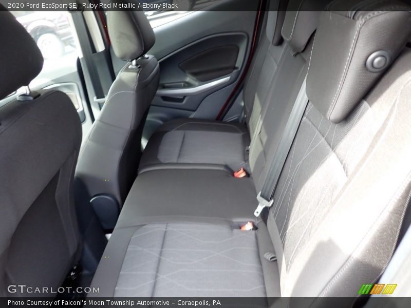 Ruby Red Metallic / Ebony Black 2020 Ford EcoSport SE