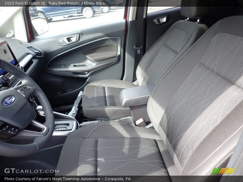 Ruby Red Metallic / Ebony Black 2020 Ford EcoSport SE