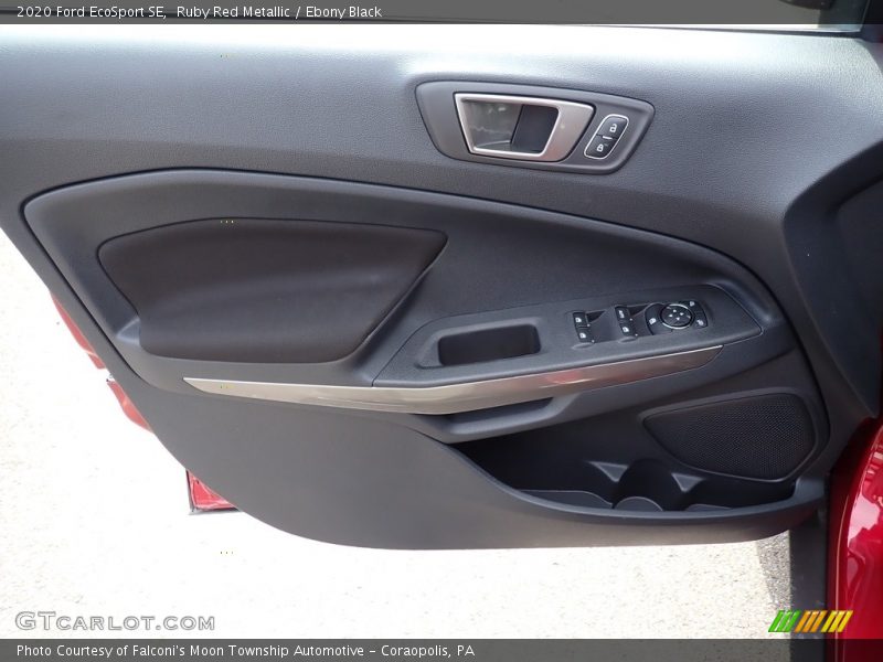 Ruby Red Metallic / Ebony Black 2020 Ford EcoSport SE