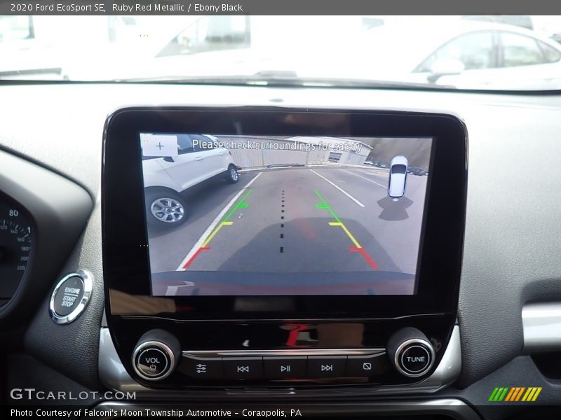 Ruby Red Metallic / Ebony Black 2020 Ford EcoSport SE