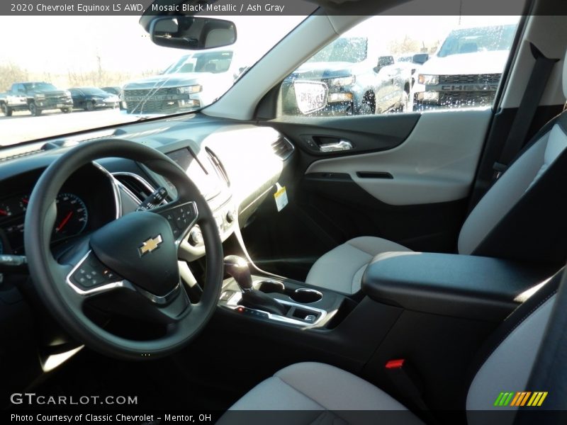 Mosaic Black Metallic / Ash Gray 2020 Chevrolet Equinox LS AWD