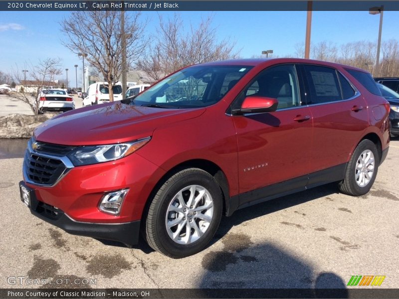 Cajun Red Tintcoat / Jet Black 2020 Chevrolet Equinox LT