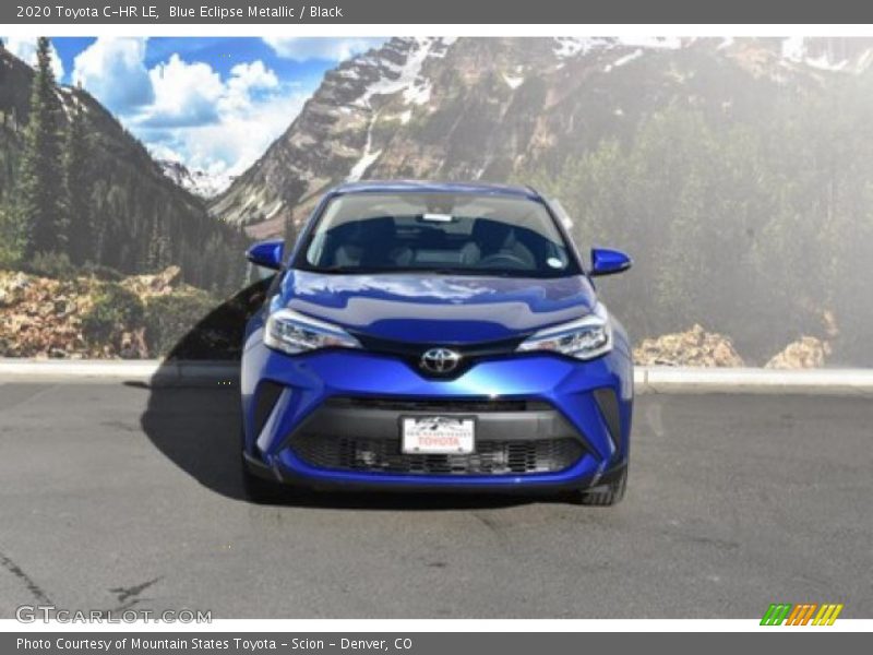 Blue Eclipse Metallic / Black 2020 Toyota C-HR LE