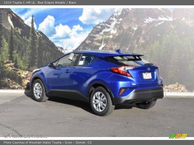 Blue Eclipse Metallic / Black 2020 Toyota C-HR LE