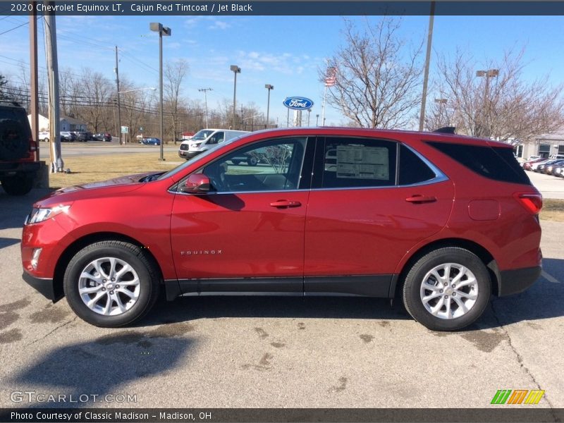 Cajun Red Tintcoat / Jet Black 2020 Chevrolet Equinox LT