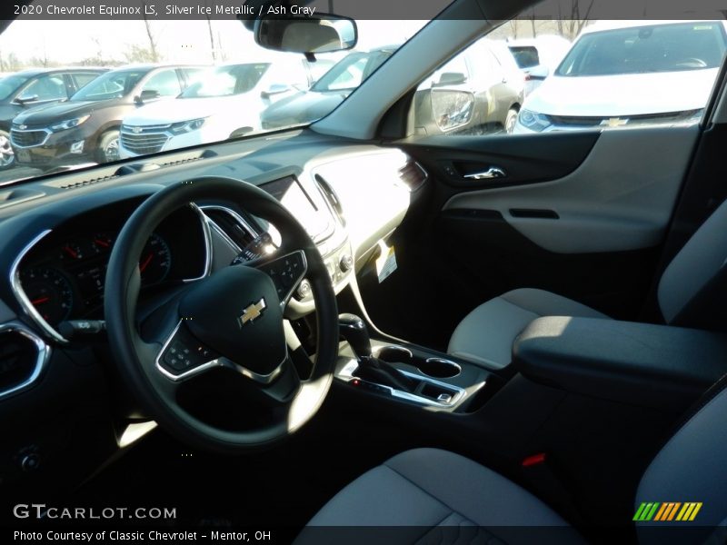 Silver Ice Metallic / Ash Gray 2020 Chevrolet Equinox LS
