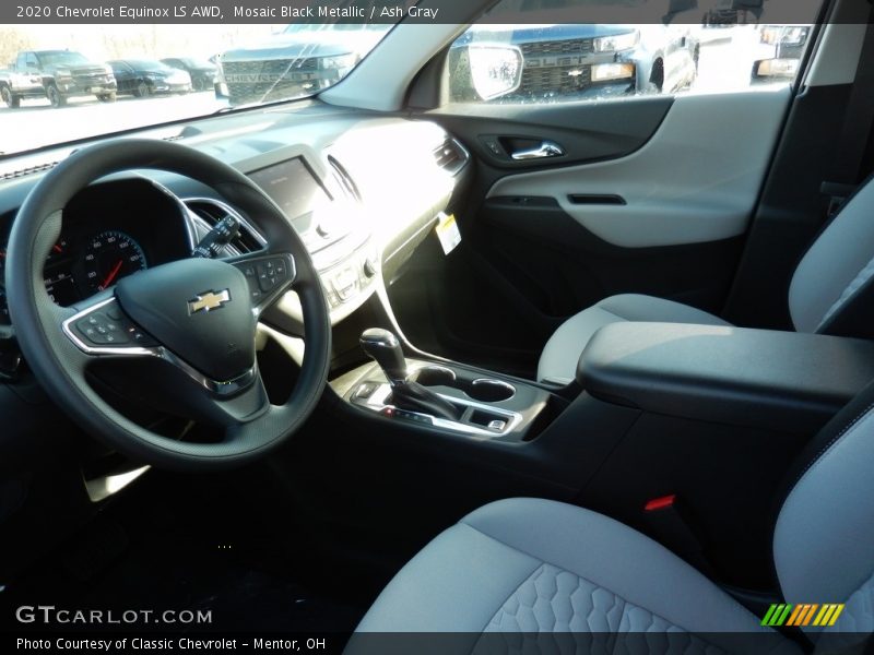Mosaic Black Metallic / Ash Gray 2020 Chevrolet Equinox LS AWD