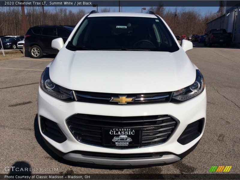 Summit White / Jet Black 2020 Chevrolet Trax LT