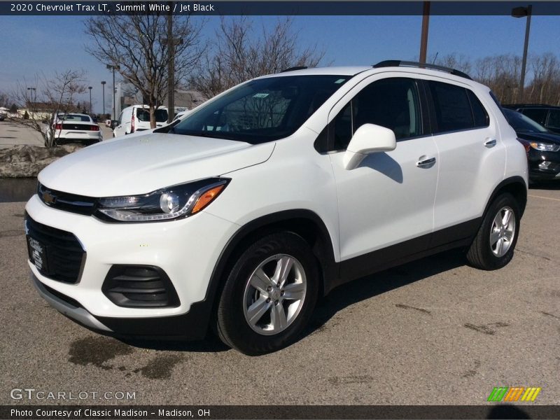 Summit White / Jet Black 2020 Chevrolet Trax LT