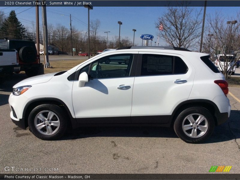 Summit White / Jet Black 2020 Chevrolet Trax LT