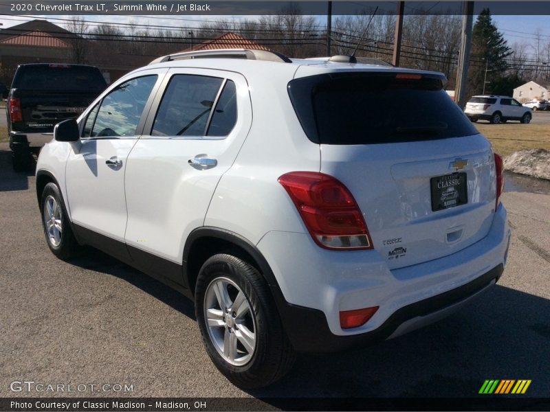 Summit White / Jet Black 2020 Chevrolet Trax LT