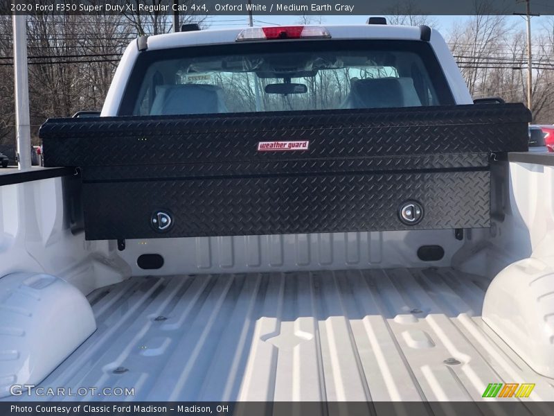 Oxford White / Medium Earth Gray 2020 Ford F350 Super Duty XL Regular Cab 4x4
