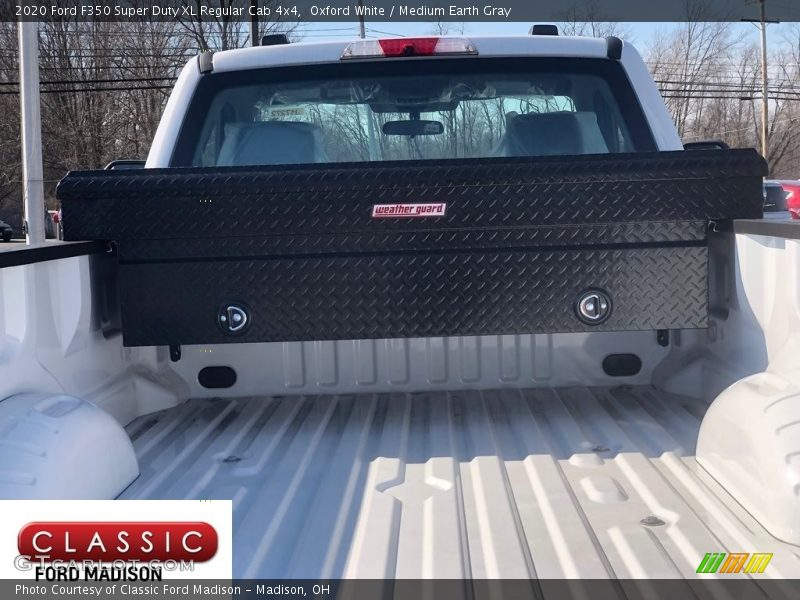 Oxford White / Medium Earth Gray 2020 Ford F350 Super Duty XL Regular Cab 4x4