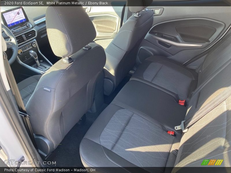 White Platinum Metallic / Ebony Black 2020 Ford EcoSport SE