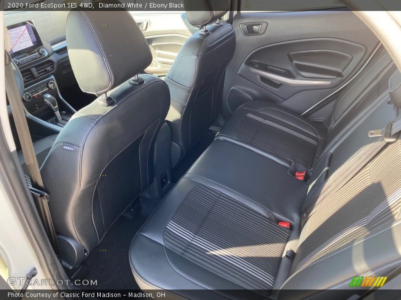 Diamond White / Ebony Black 2020 Ford EcoSport SES 4WD