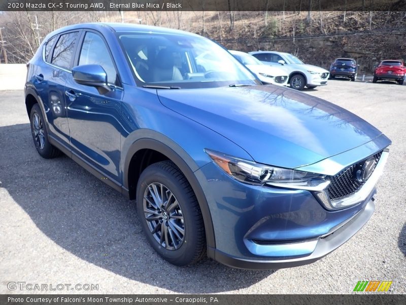 Eternal Blue Mica / Black 2020 Mazda CX-5 Touring AWD