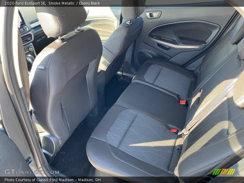 Smoke Metallic / Ebony Black 2020 Ford EcoSport SE