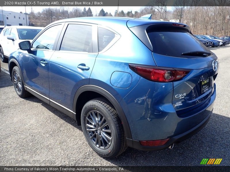 Eternal Blue Mica / Black 2020 Mazda CX-5 Touring AWD