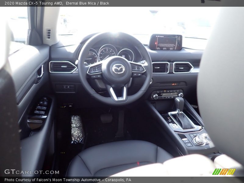 Eternal Blue Mica / Black 2020 Mazda CX-5 Touring AWD