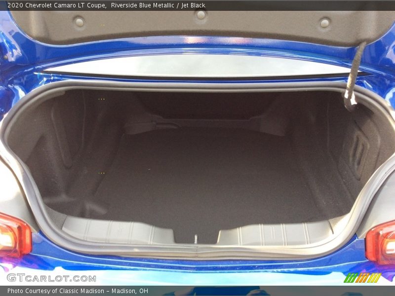 Riverside Blue Metallic / Jet Black 2020 Chevrolet Camaro LT Coupe