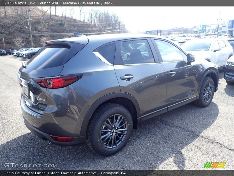 Machine Gray Metallic / Black 2020 Mazda CX-5 Touring AWD
