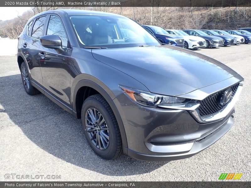 Machine Gray Metallic / Black 2020 Mazda CX-5 Touring AWD