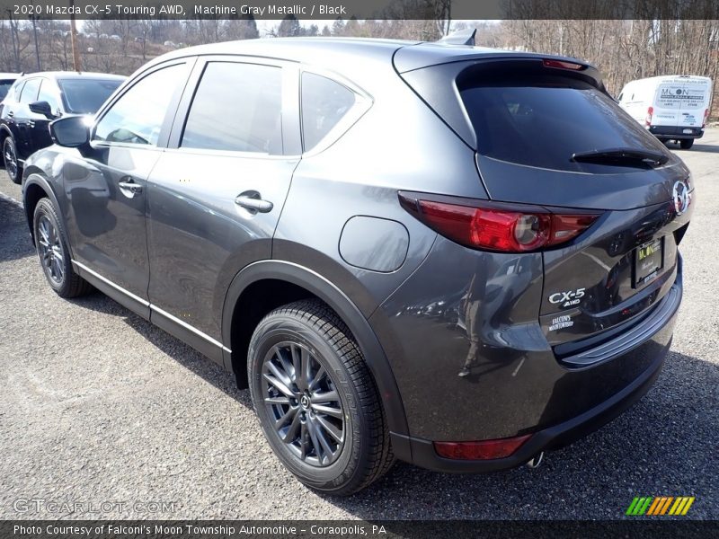 Machine Gray Metallic / Black 2020 Mazda CX-5 Touring AWD
