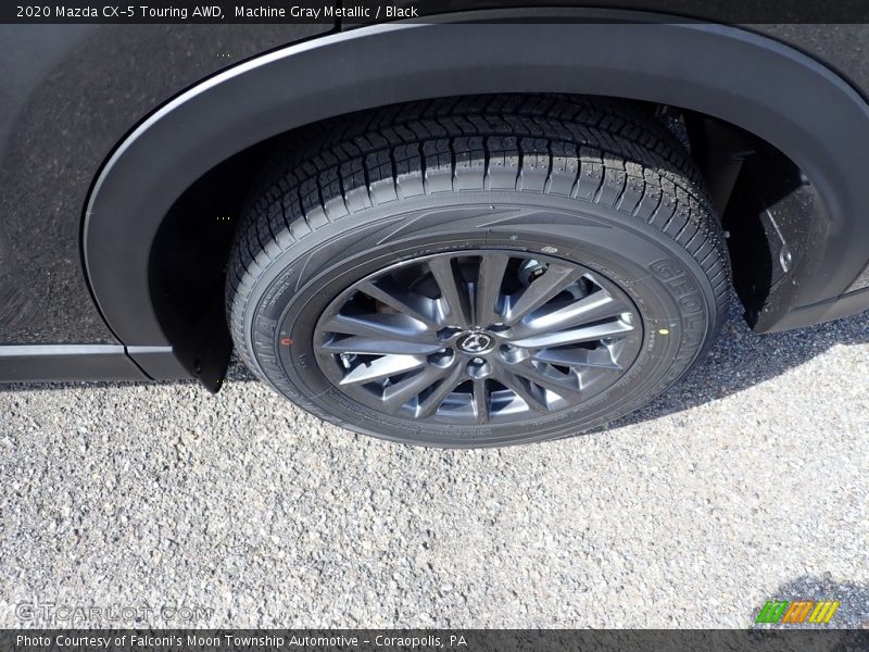 Machine Gray Metallic / Black 2020 Mazda CX-5 Touring AWD