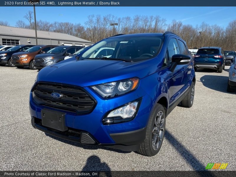 Lightning Blue Metallic / Ebony Black 2020 Ford EcoSport SES 4WD