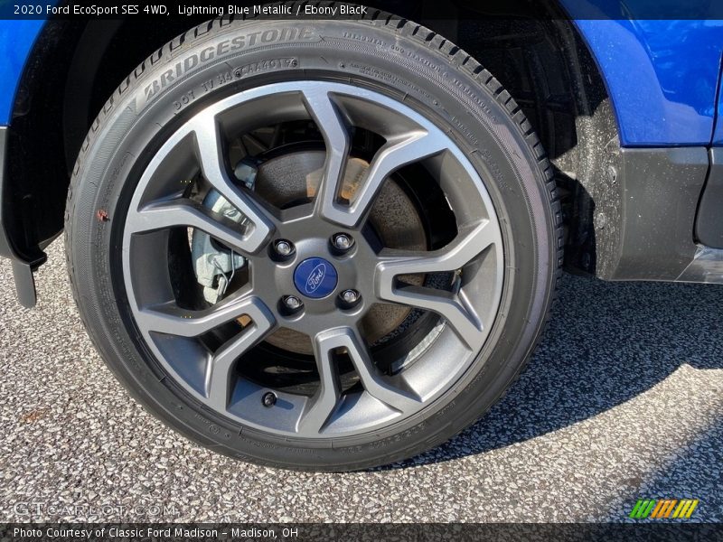 Lightning Blue Metallic / Ebony Black 2020 Ford EcoSport SES 4WD