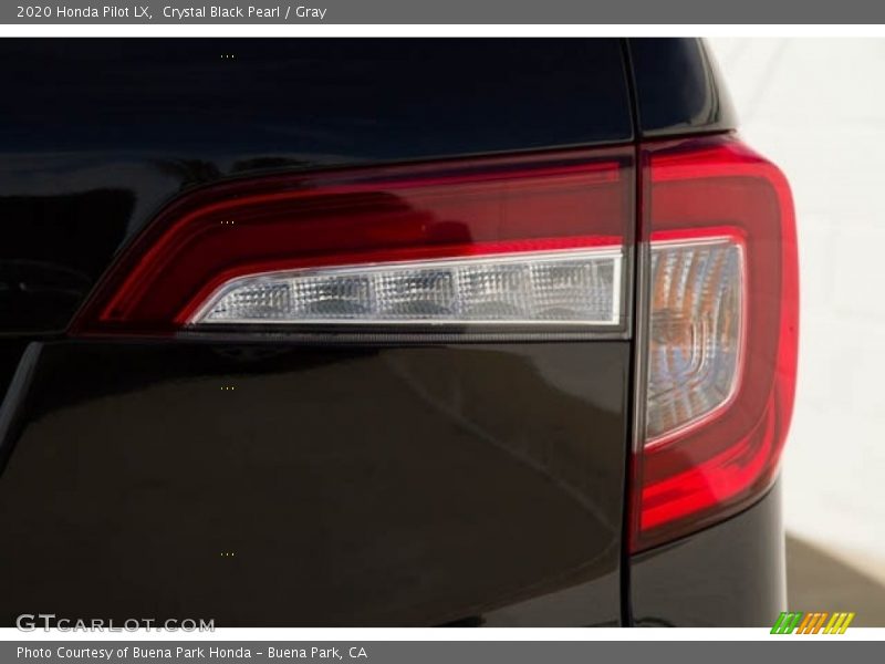 Crystal Black Pearl / Gray 2020 Honda Pilot LX