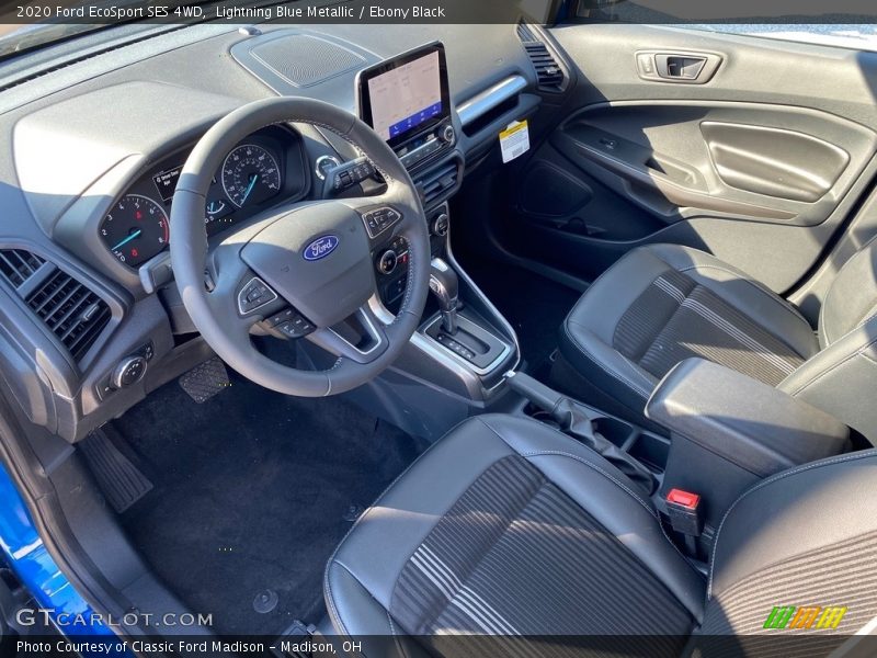 Lightning Blue Metallic / Ebony Black 2020 Ford EcoSport SES 4WD