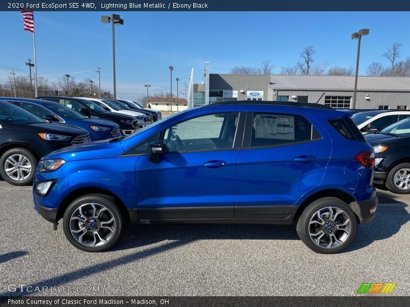 Lightning Blue Metallic / Ebony Black 2020 Ford EcoSport SES 4WD