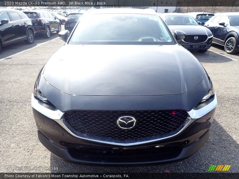 Jet Black Mica / Black 2020 Mazda CX-30 Premium AWD