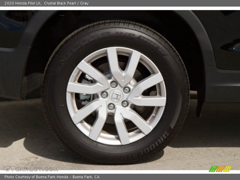 Crystal Black Pearl / Gray 2020 Honda Pilot LX