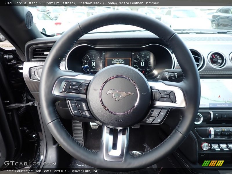  2020 Mustang GT Premium Fastback Steering Wheel