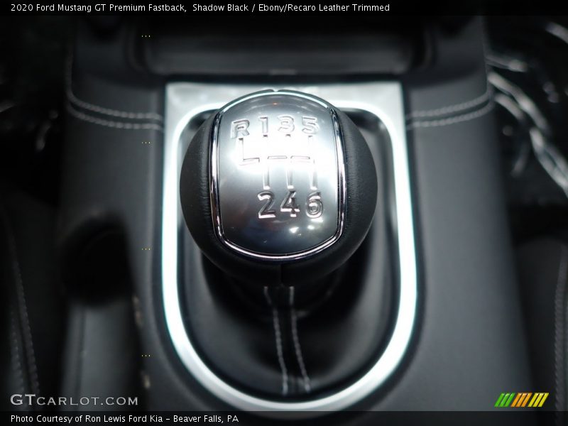  2020 Mustang GT Premium Fastback 6 Speed Manual Shifter