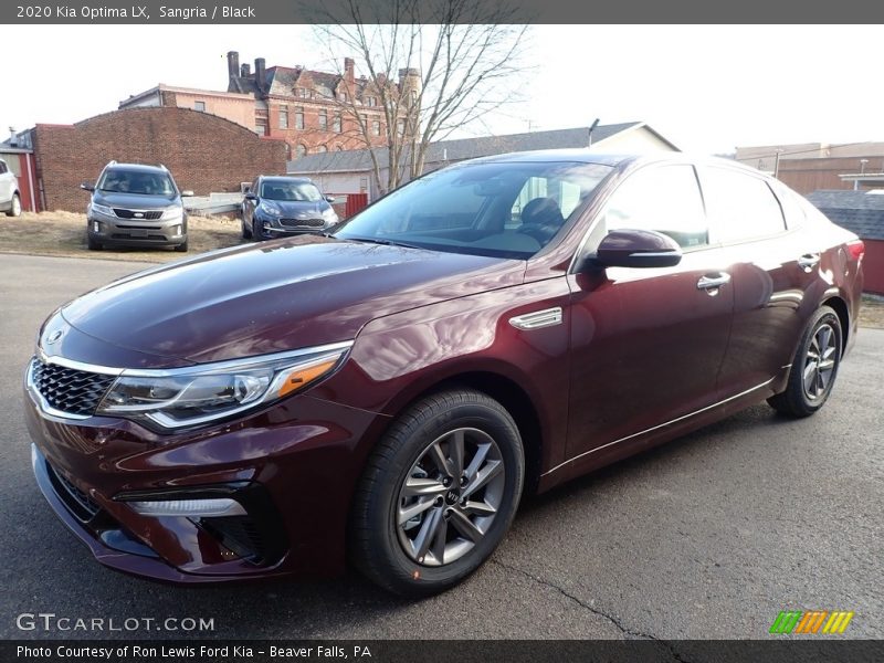 Sangria / Black 2020 Kia Optima LX