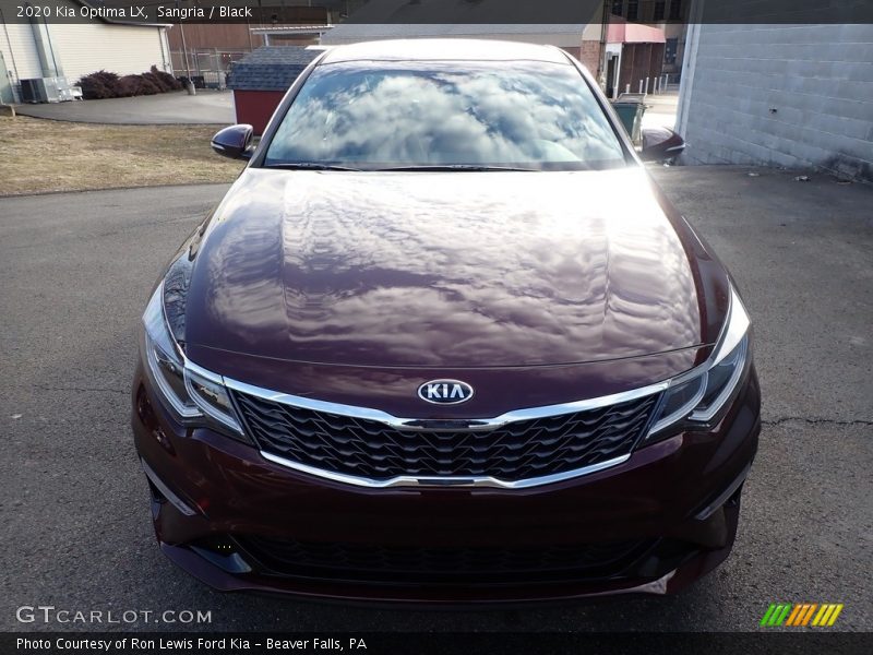 Sangria / Black 2020 Kia Optima LX