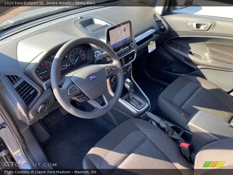 Smoke Metallic / Ebony Black 2020 Ford EcoSport SE