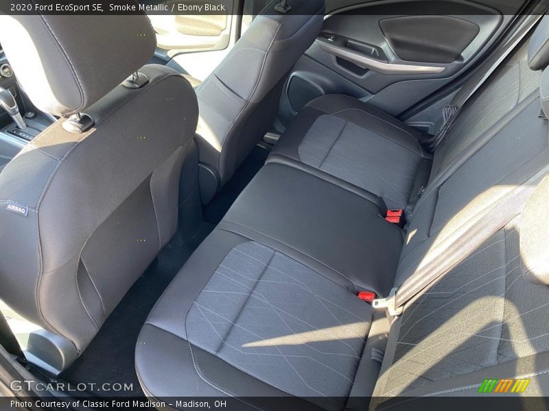 Smoke Metallic / Ebony Black 2020 Ford EcoSport SE