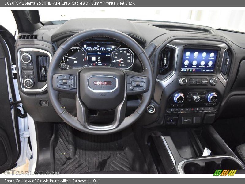 Summit White / Jet Black 2020 GMC Sierra 2500HD AT4 Crew Cab 4WD