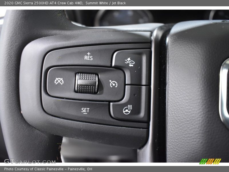 Summit White / Jet Black 2020 GMC Sierra 2500HD AT4 Crew Cab 4WD