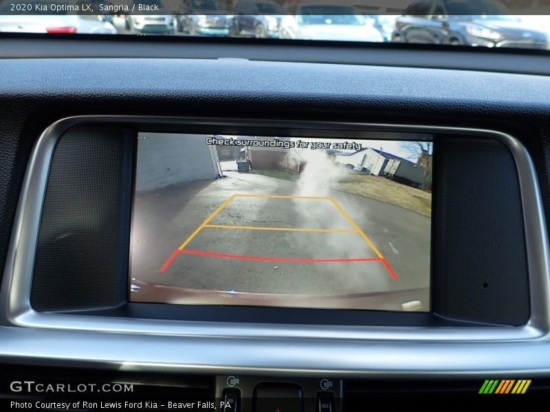 Sangria / Black 2020 Kia Optima LX