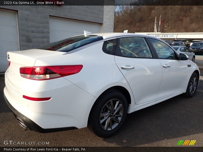 Snow White / Black 2020 Kia Optima LX