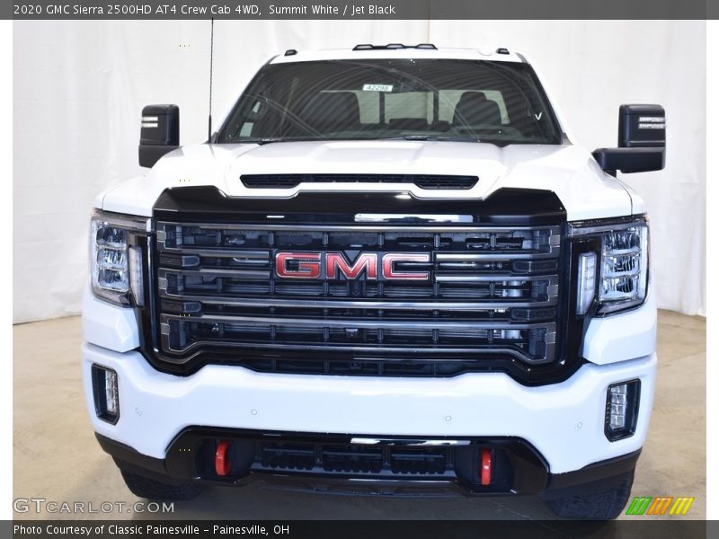 Summit White / Jet Black 2020 GMC Sierra 2500HD AT4 Crew Cab 4WD