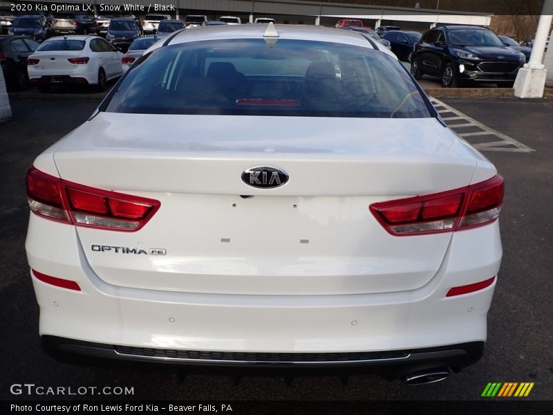 Snow White / Black 2020 Kia Optima LX